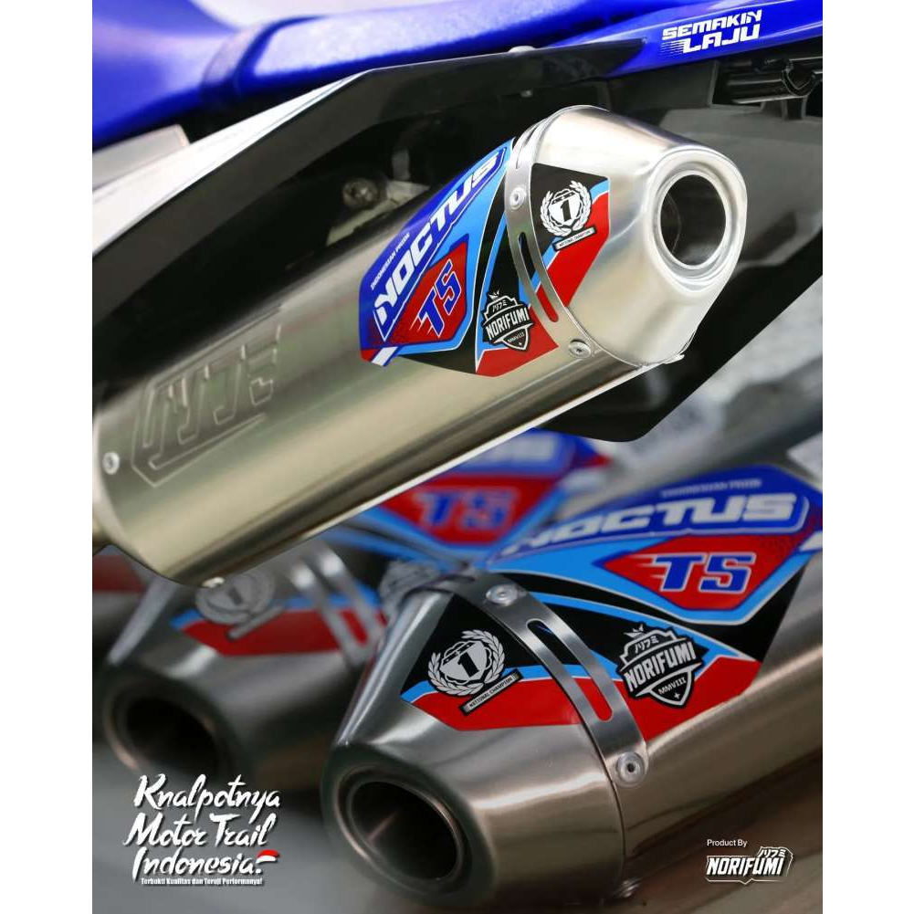 KNALPOT NOCTUS T5 ORIGINAL KLX DTRACKER CRF & WR