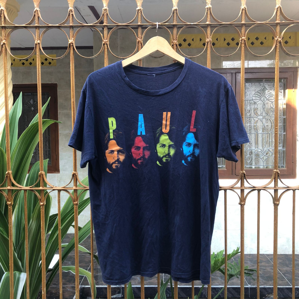 tshirt / kaos band PAUL MC CARTNEY original merch