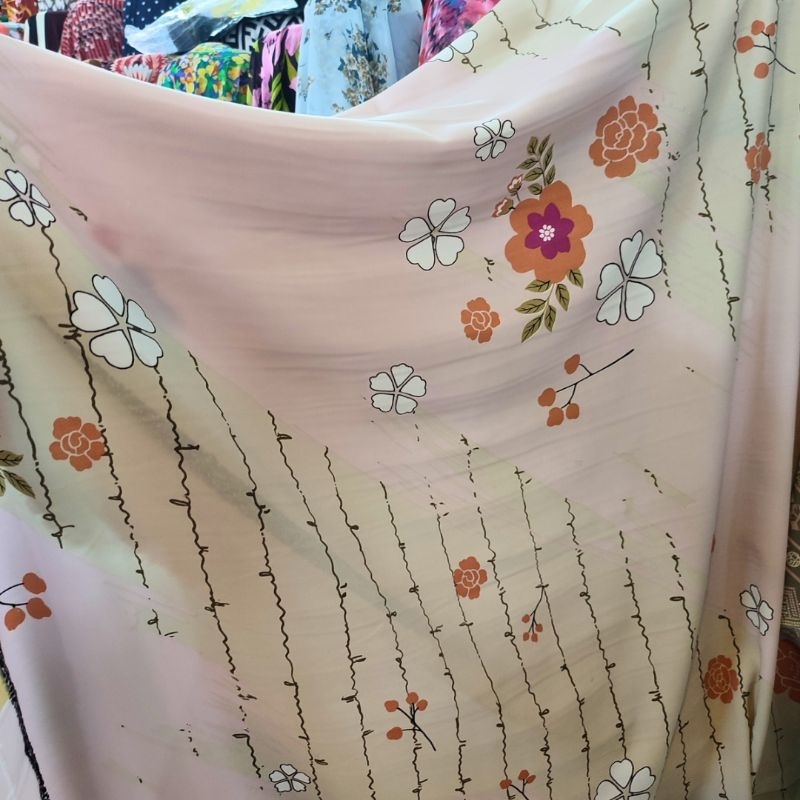 Kain  crepe premium Terlaris | Bahan crepe | wolfis Bahan Gamis