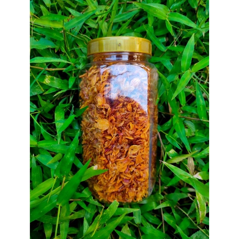 

[ ISI LEBIH BANYAK ] BAWANG GORENG DEMAK MURNI 1 TOPLES 180g | murah, enak, renyah dan tahan lama