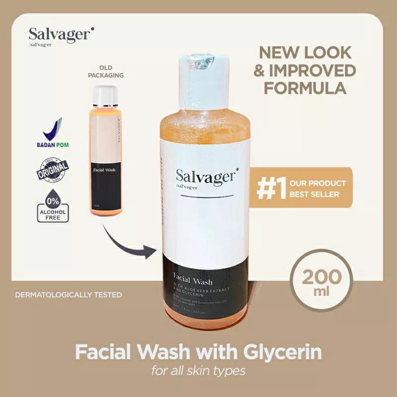 SALVAGER FACIAL WASH