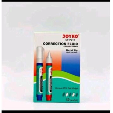 

Joyko Correction Fluid Pen Tip-ex Cair CF-P211