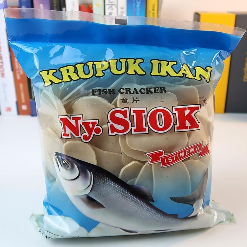 

Kerupuk Ikan Ny Siok 500 gram