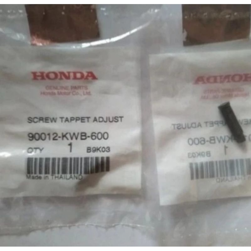 Baut Setelan Klep Honda Vario 125 150 eSP PCX Original 90012KWB600