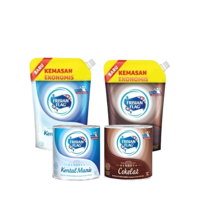 

Bend.SKM kaleng 470gr & Pouch 545gram (Putih,Coklat)