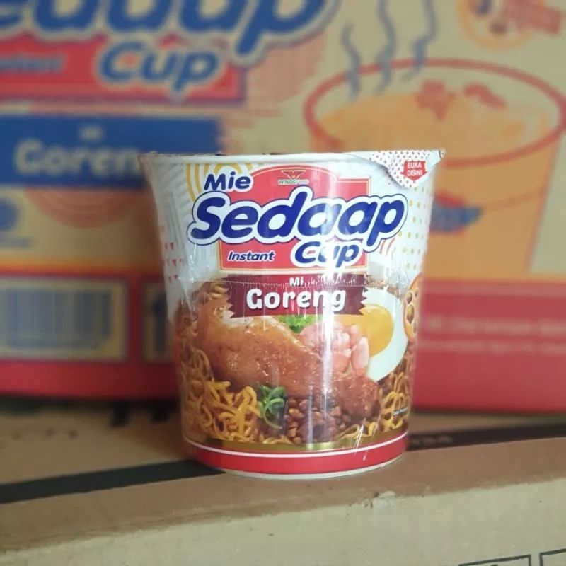 MIE SEDAAP CUP / MIE SEDAAP INSTAN POP MIE BERBAGAI RASA