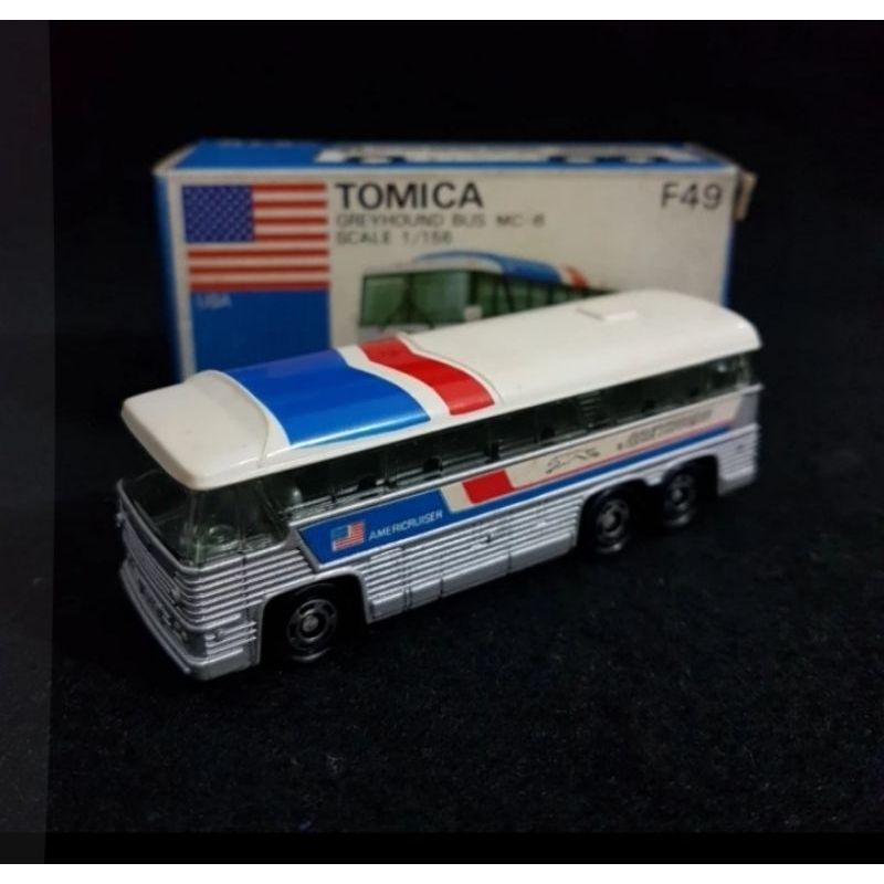 Tomica Foreign F49 Greyhound Bus Skala 56