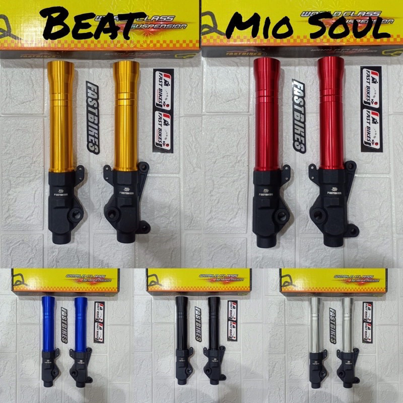 Tabung Shock Depan Twotone Bottom Shock 2tone Variasi Yamaha Matic MIO FINO MIO SOUL MIO SPORTY XEON