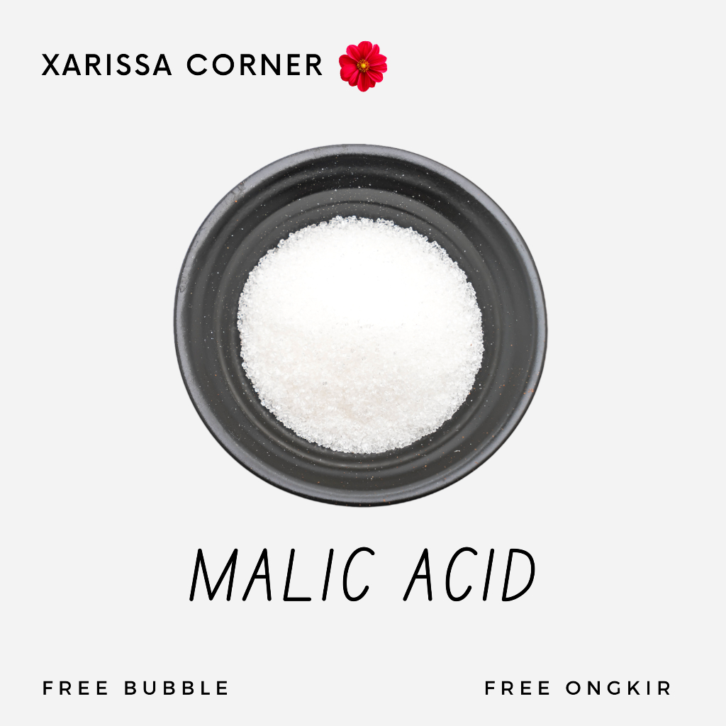 

Pure Malic Acid Asam Malat Food Grade 100 GR