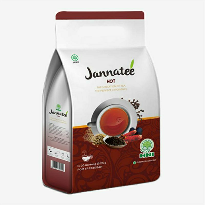 

Jannatee Hot HNI 20kantong@2,5gr | Teh Herbal HNI