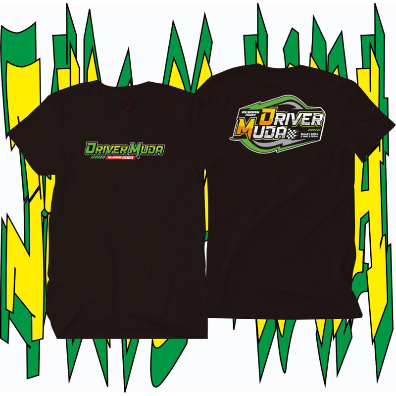 BAJU KAOS DRIVER MUDA
