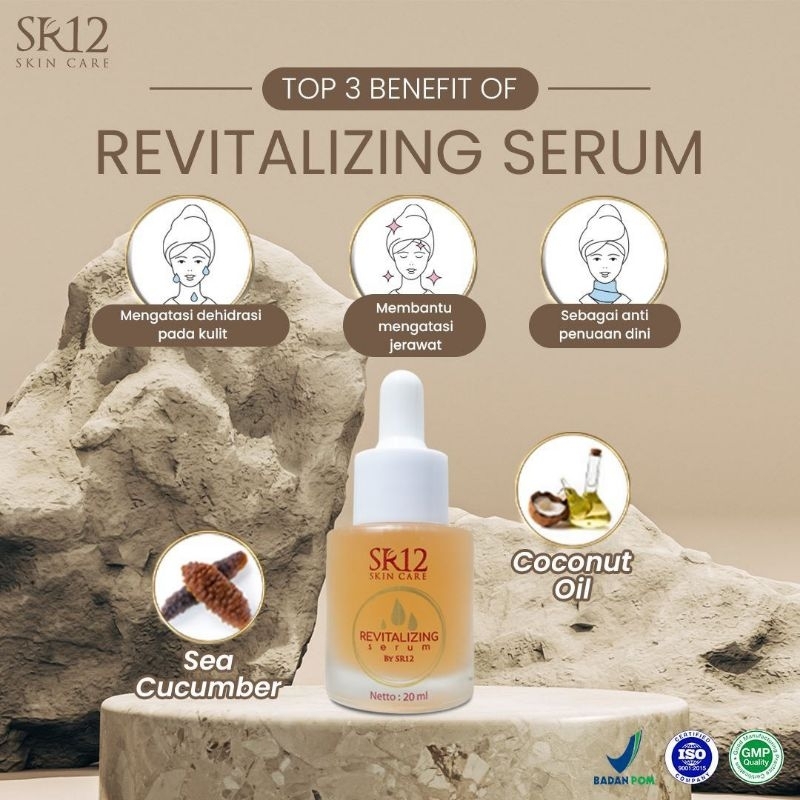 SERUM REVITALIZING SR12/SERUM UNTUK BOPENG/SERUM COLAGEN/SERUM TERIPANG LAUT/SERUM ANTI KERIPUT