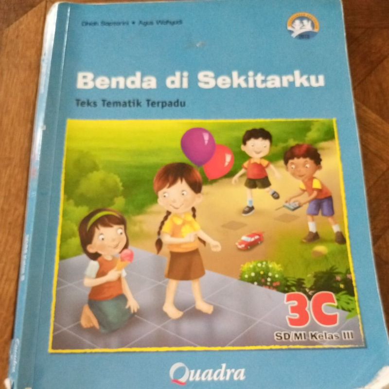 Buku Tematik 3C Kelas 3 SD/MI Penerbit Quadra