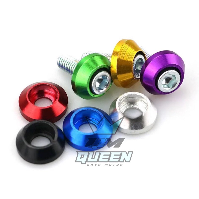 Monel + Baut L 6mm Baut Posh Variasi L 6mm  atau Baut 10 universal baut body model monel payung warn