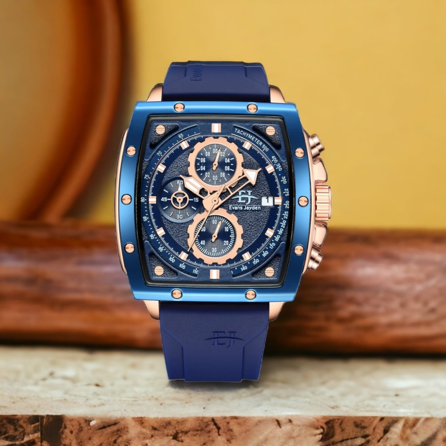 JAM TANGAN EVANS JAYDEN 9463 CHRONO ACTIVE ORIGINAL TAHAN AIR