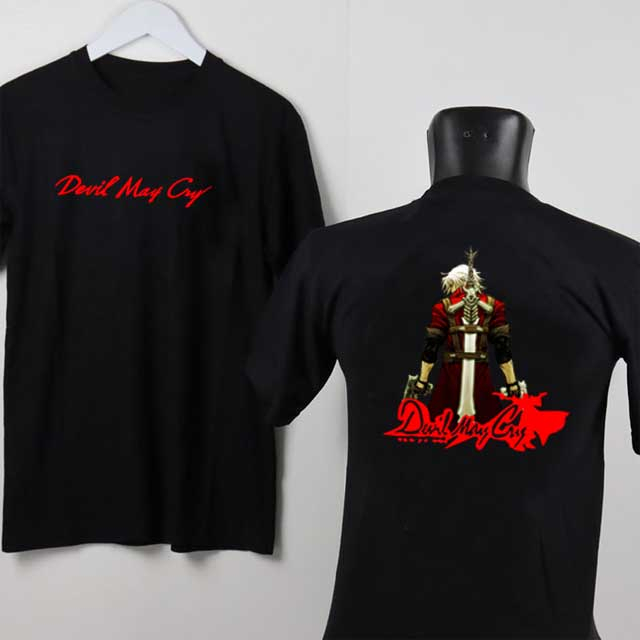 Devil May Cry Tshirt Casual Bahan 100% Cotton T-SHIRT