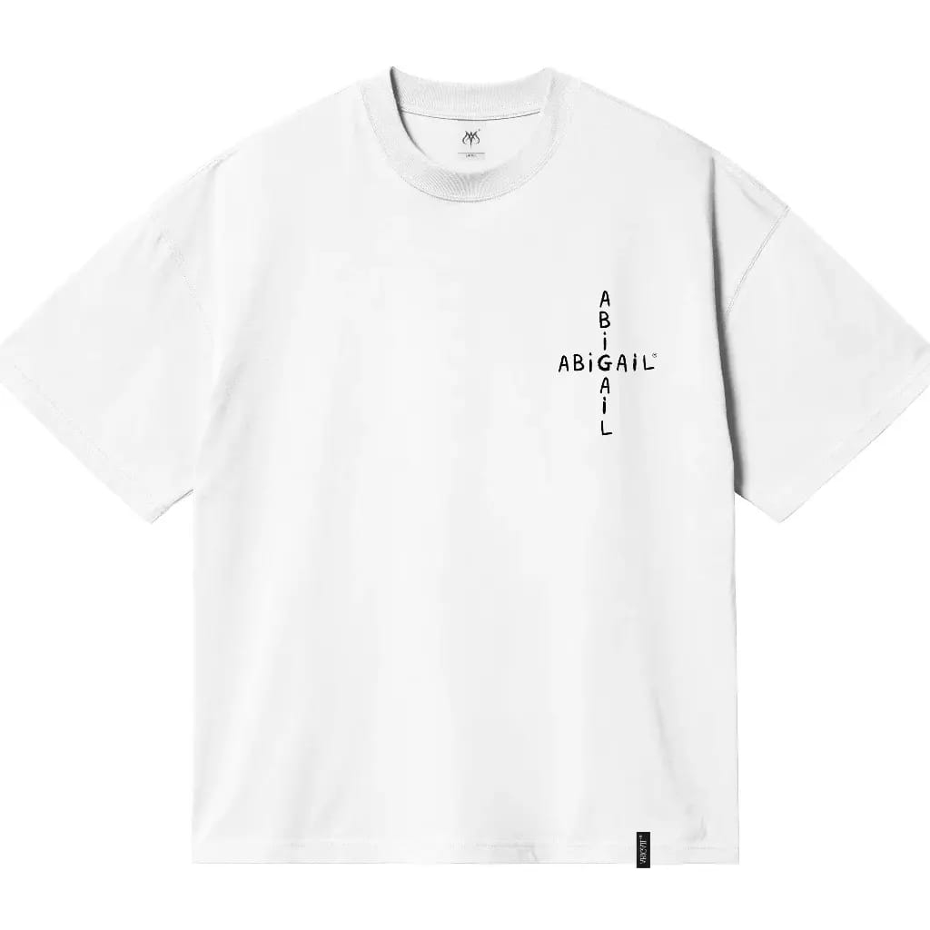 ABIGAIL T-SHIRT - LEIGH WHITE OS