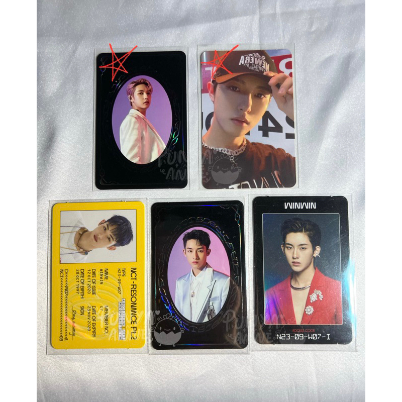 Yearbook Resonance yb Renjun Winwin IDC Resonance Winwin Access Card ac Winwin Renjun Beatbox Newsch