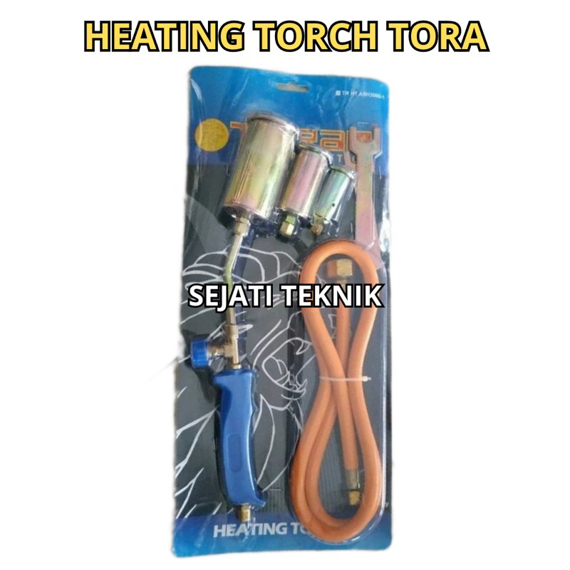 TORA HEATING TORCH ASH /  ALAT KOMPOR BAKAR + SELANG GAS LPG / BURNER TORCH