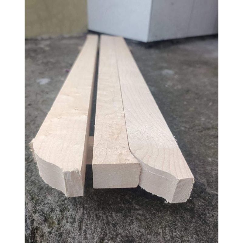 kayu mapel bahan neck dan finggerbord gitar