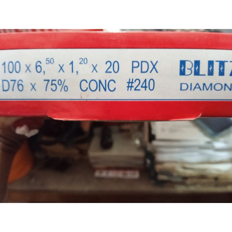 Diamond asah blitz 4"