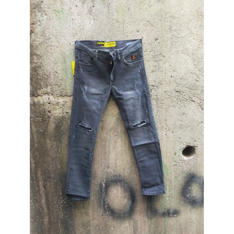 CELANA JEANS PANJANG VR MOTIP SOBEK