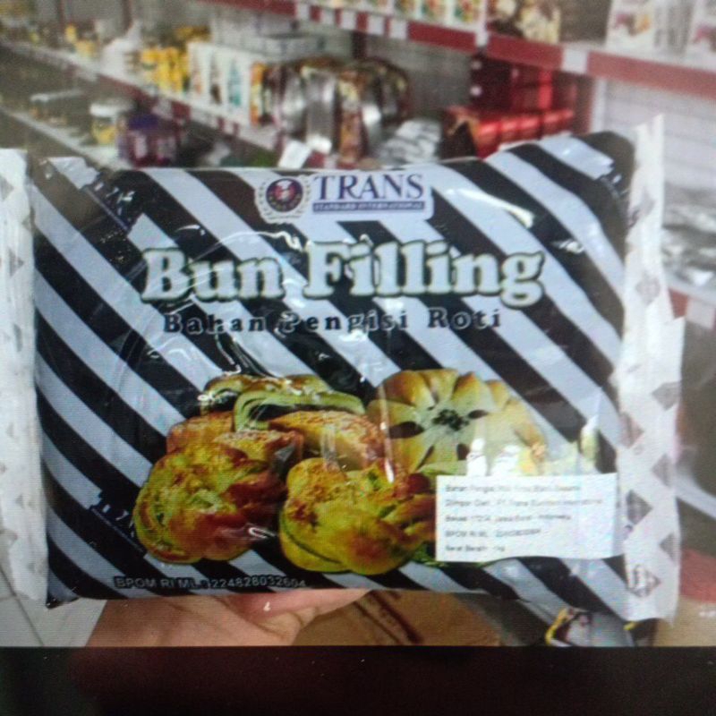 

Trans Bun Filling Rasa black sesame 1kg wijen hitam tausa