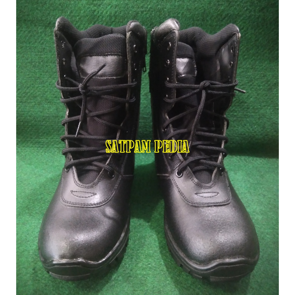 Sepatu Kulit PDL Tali Doff - Sepatu PDL Kulit Tali Doff