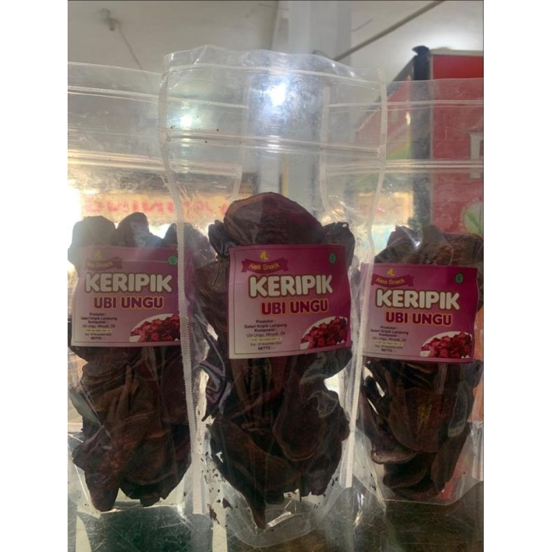 

TERMURAH KERIPIK UBI UNGU 100% ASLI, ASLI LAMPUNG