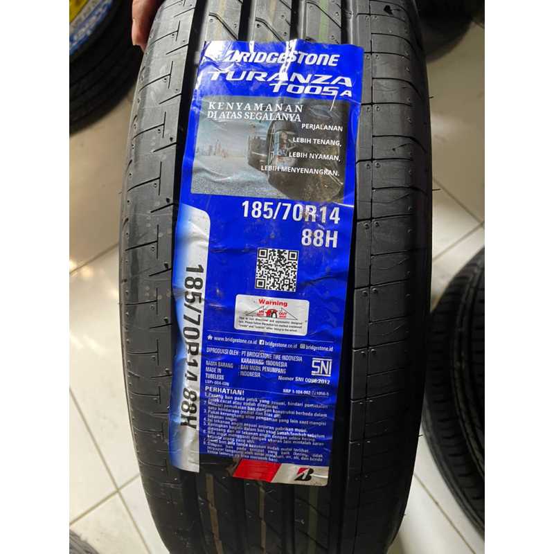BAN MOBIL BRIDGESTONE TURANZA TOO5 185 70 R14