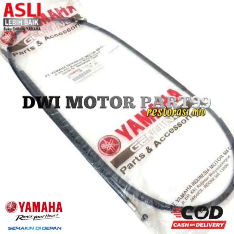TALI KABEL REM BELAKANG MIO SPORTY ATAU SMILE ORIGINAL ORI YAMAHA