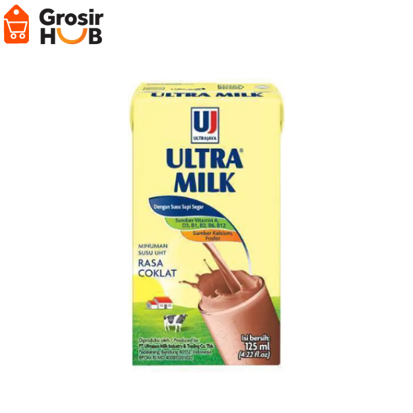 

Ultra Milk Coklat 125ml 1 Dus 40pcs