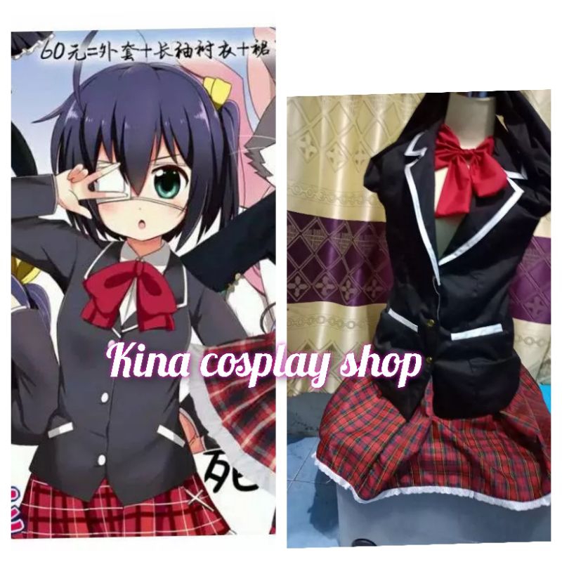Takananshi Rikka seifuku ver Cosplay Costume Anime