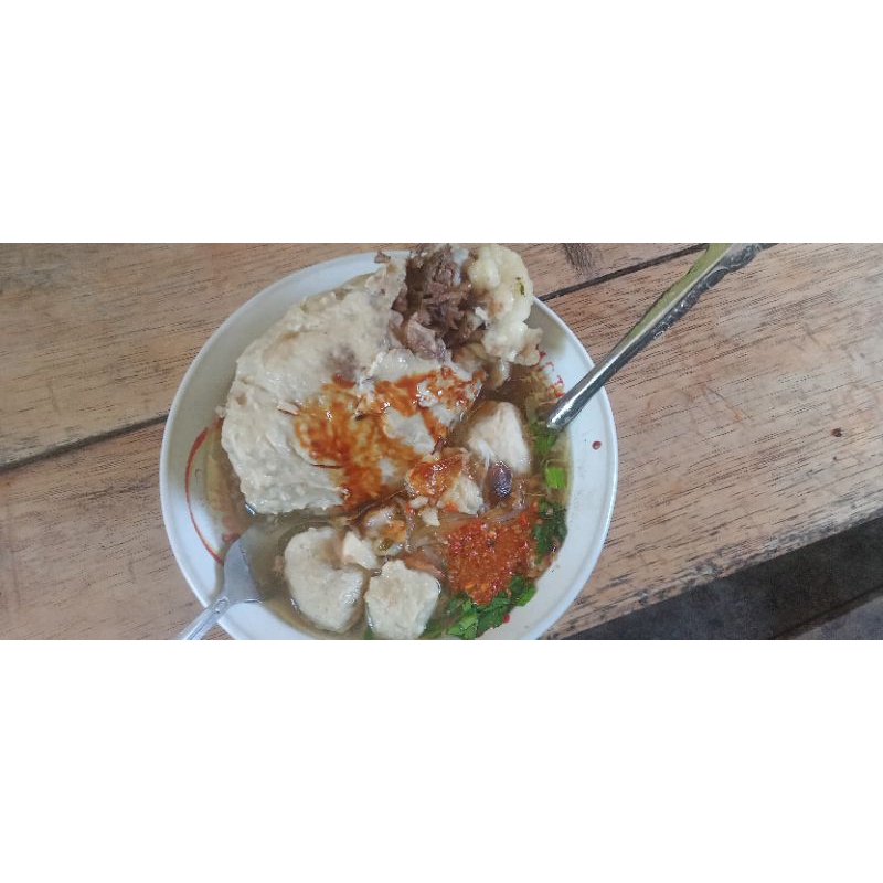 Bakso tulang iga asli sapi