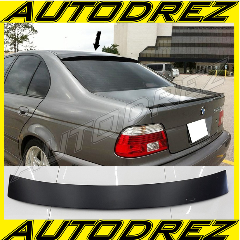 Roof Spoiler Kaca BMW 5 Series E39 M5 th 1996 - 2002 Plastik Taiwan Termurah