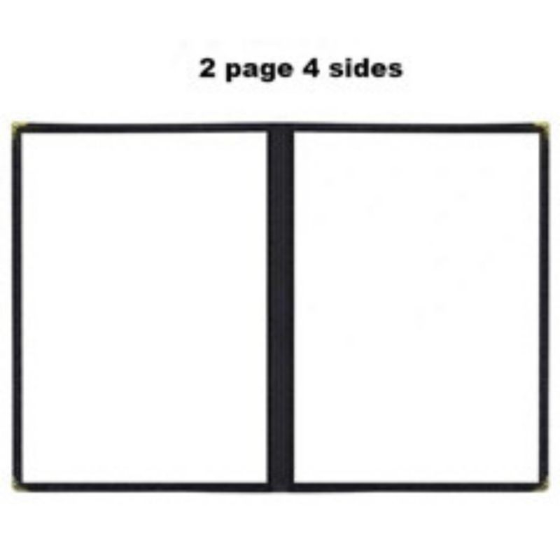 Buku Menu Restoran A4 Sampul Buku Menu Hitam Cover Menu A4 Cover Buku Menu Original HQ