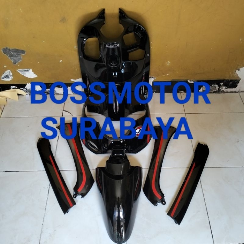Cover body set depan Scoopy LED 2017- 2020