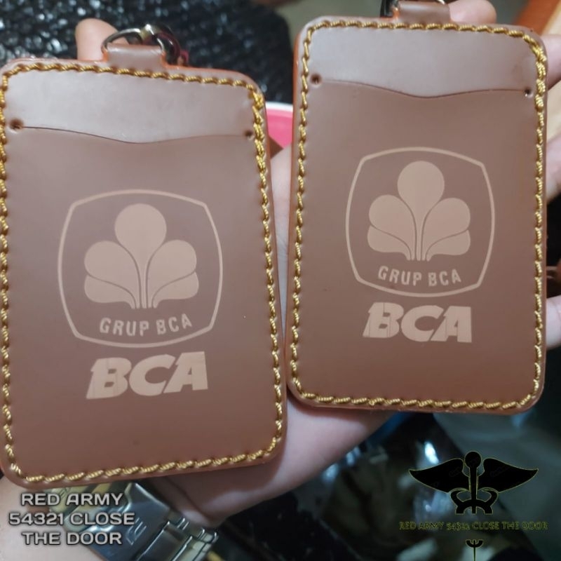 

ID Card Holder Tali Name Tag Logo BCA