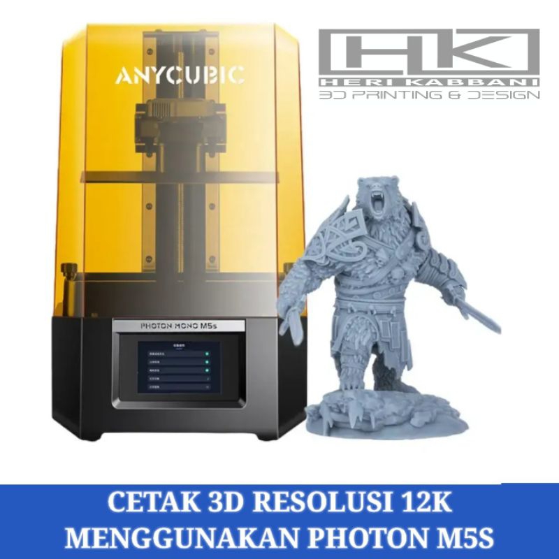 Cetak 3D Print Bahan Resin