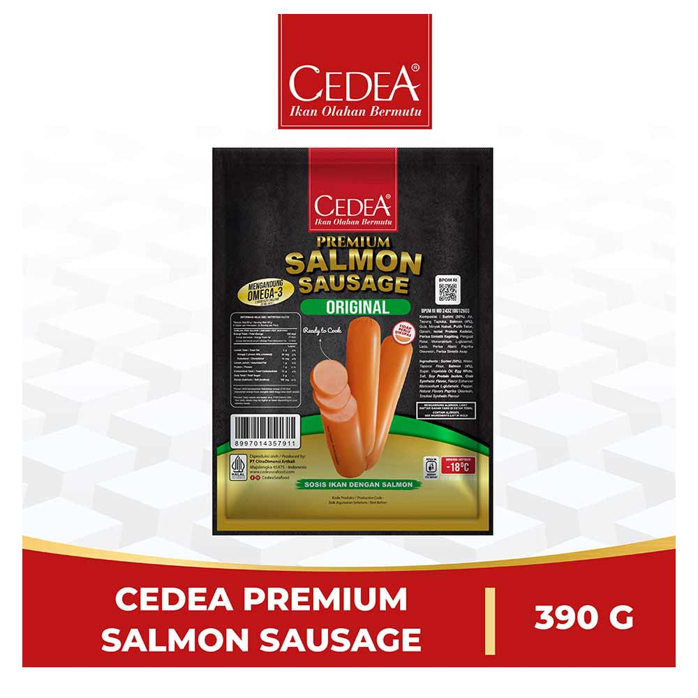 

CEDEA SOSIS SALMON ORIGINAL/KEJU