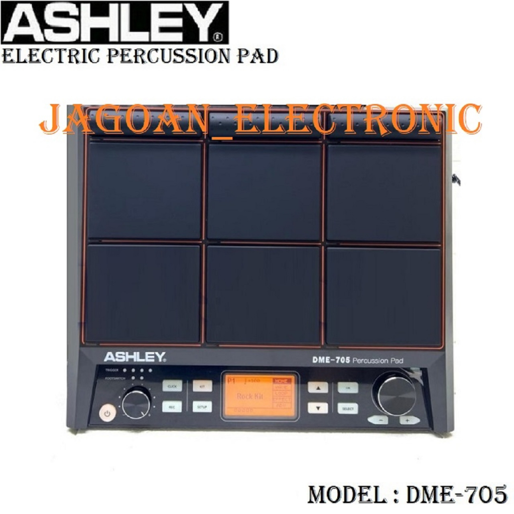 Drum Electrik Ashley DME705 Original Dme 705 ashley drum dme 705