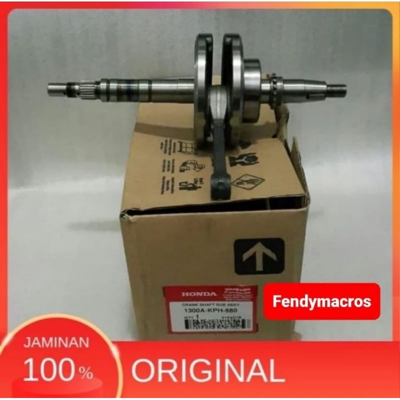 Kruk As Crankshaft Sub Assy Supra X 125 Karbulator Kharisma 1300A-KPH-880 Original