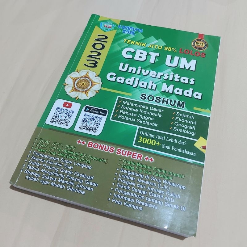 [PRELOVED] Kampung Soal Soshum Utul UGM 2023