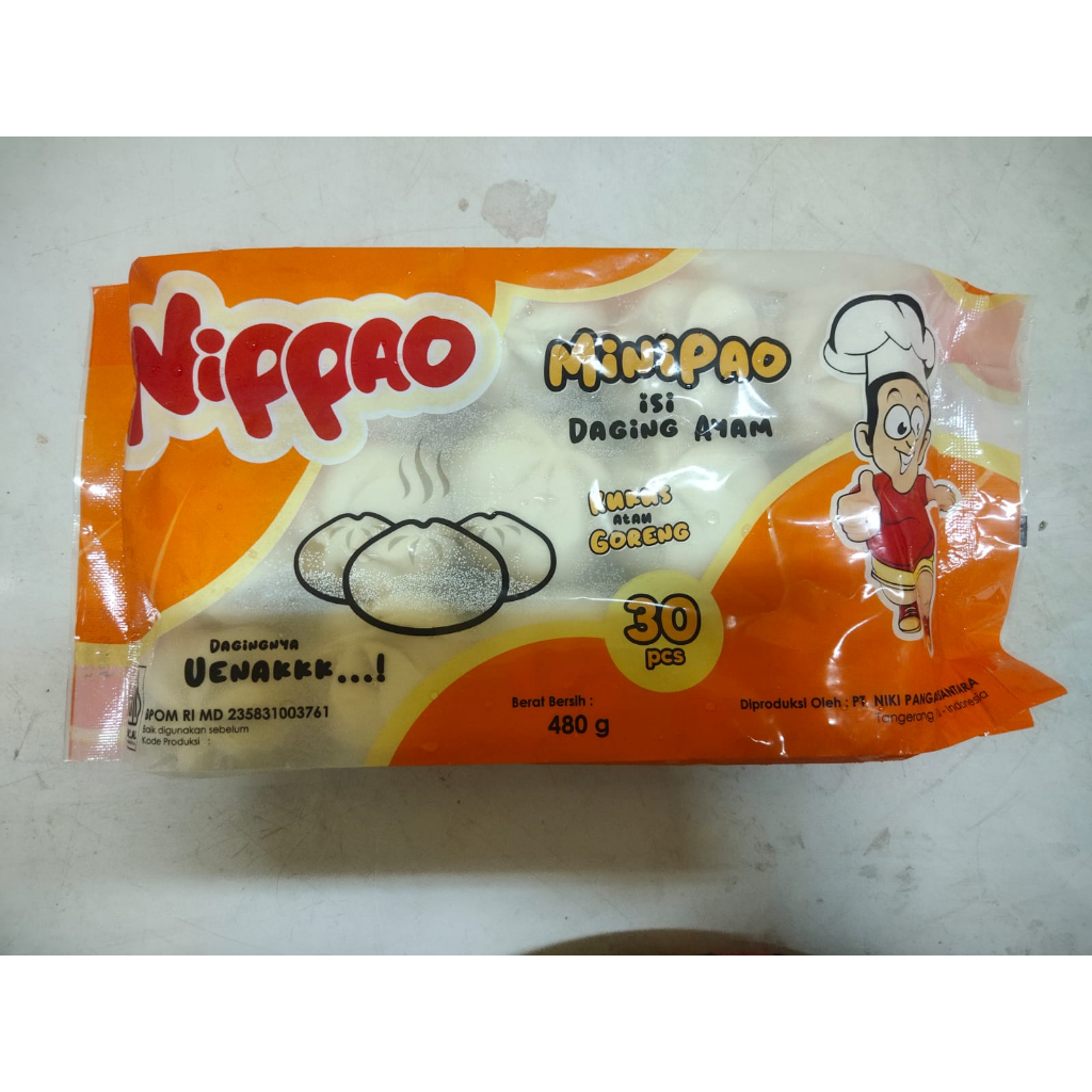 

Nippao Minipao Daging Ayam isi 30 480gr