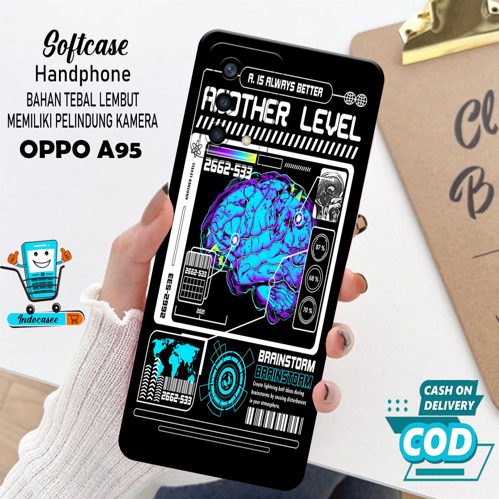 Case Hp OPPO A95 - Softcase OPPO A95 Terbaru - Casing OPPO A95 - Kesing OPPO A95 - Silikon OPPO A95 