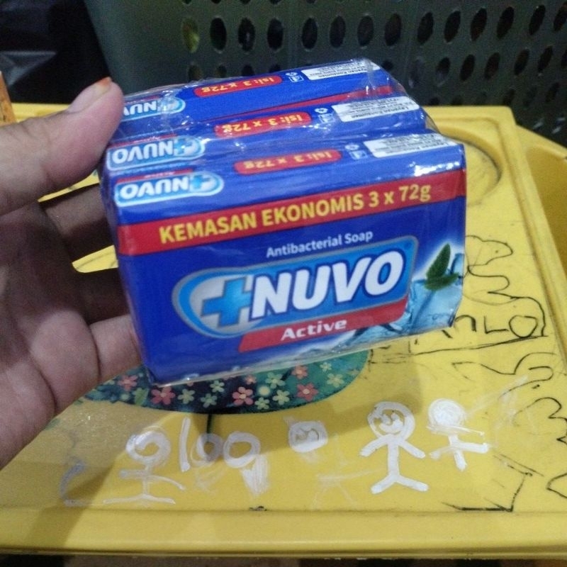 nuvo batang biru (paket isi 6)