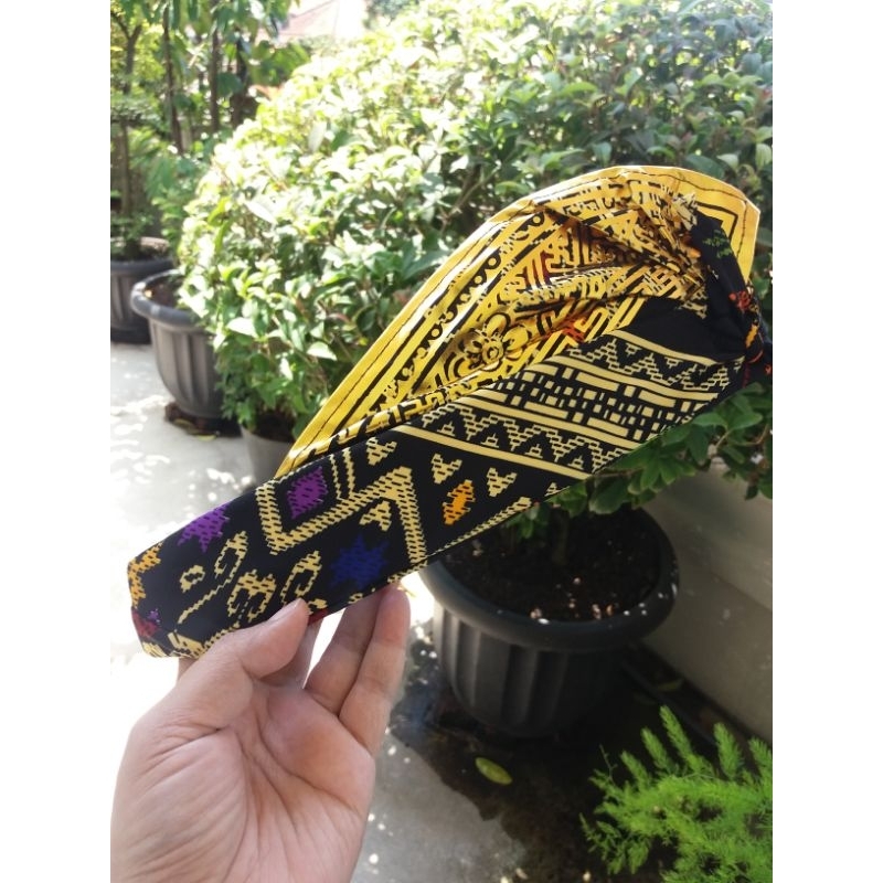 UDENG ENDEK BALI HITAM IKAT KEPALA PRIA BALI