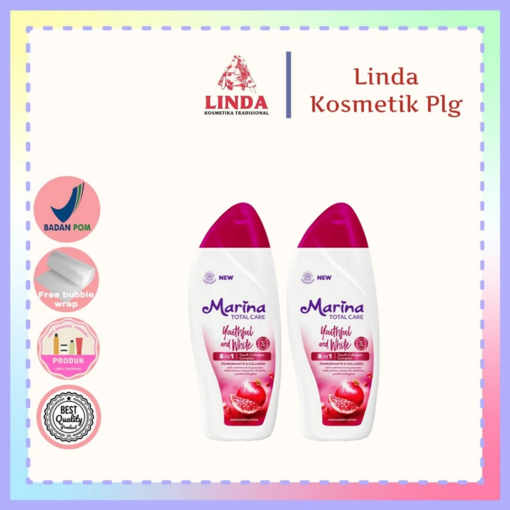 Marina Total Care Youthful and White  Hand & Body Lotion