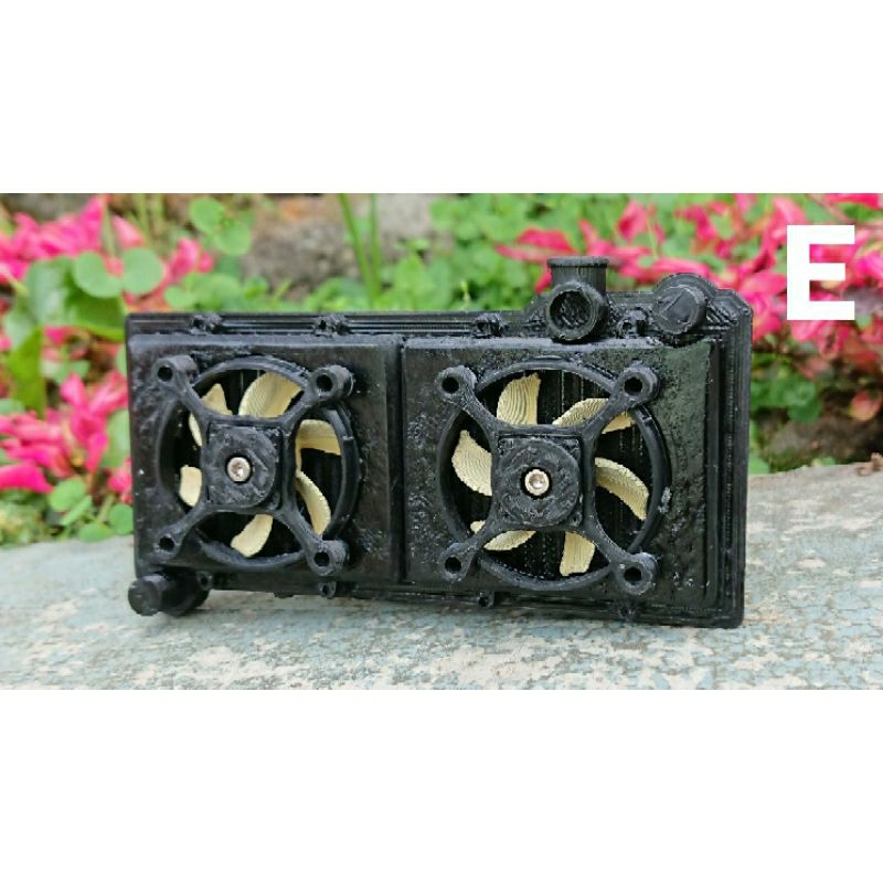 Radiator Extra Fan 3d print ABS