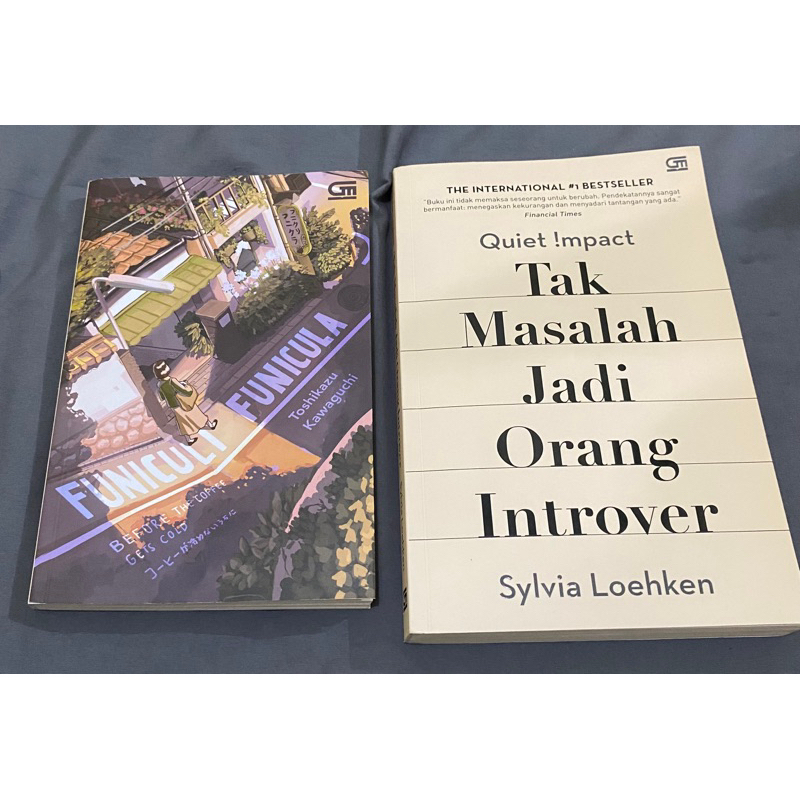 

Preloved buku Funiculi Funicula & Quiet Impact